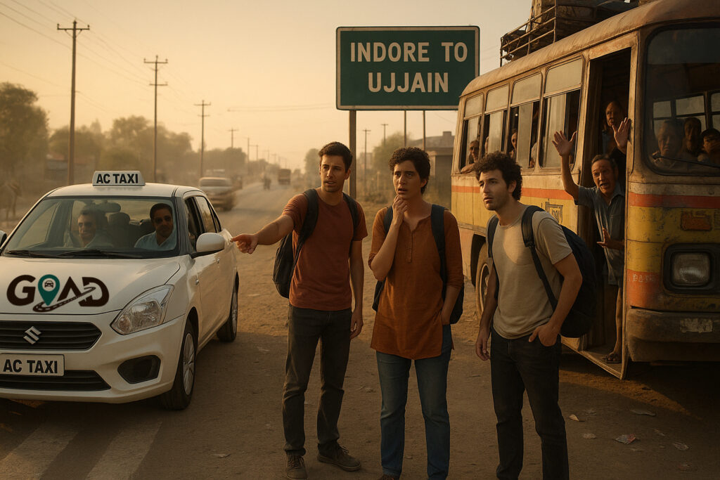 Indore to Ujjain Bus vs Tax